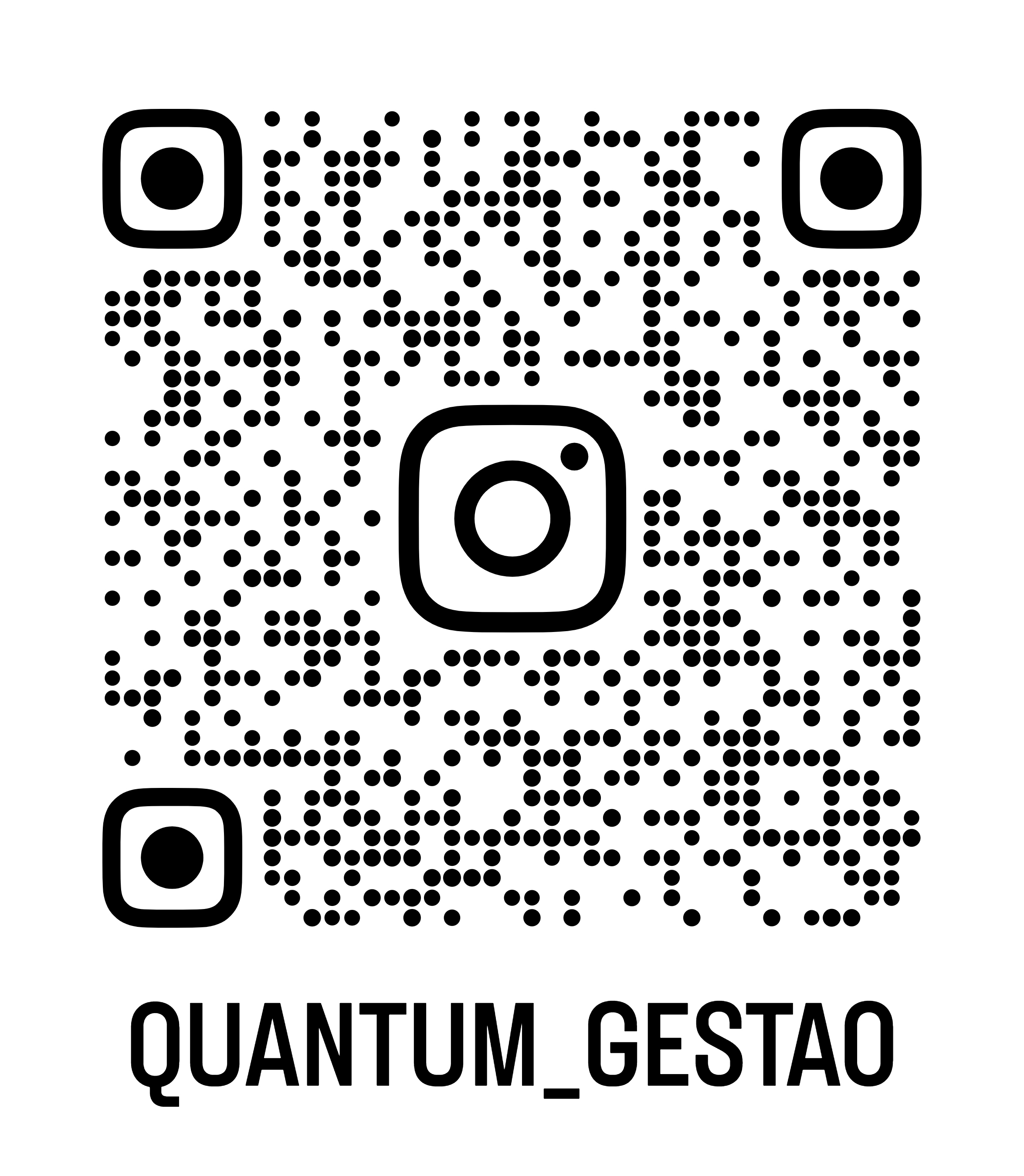 QR Code do Instagram @quantum_gestao